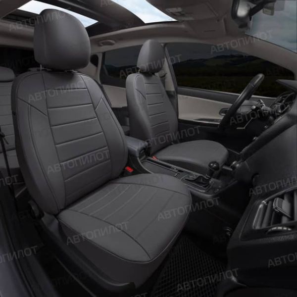 Чехлы Автопилот Экокожа на Dodge Caliber (2006-2012)