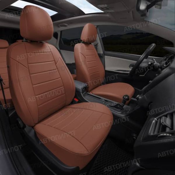 Чехлы Автопилот Экокожа на Dodge Caliber (2006-2012)