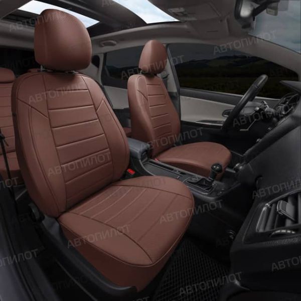 Чехлы Автопилот Экокожа на Dodge Caliber (2006-2012)