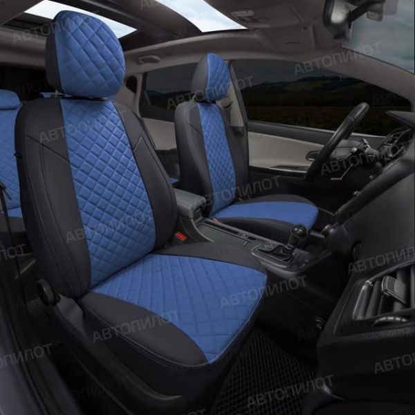 Чехлы Автопилот Экокожа Ромб на Jaecoo J7 (2023+)