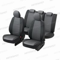 Чехлы Автопилот Алькантара на Dodge Caliber (2006-2012)