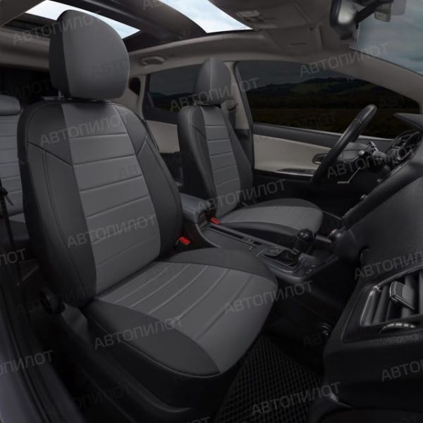 Чехлы Автопилот Алькантара на Dodge Caliber (2006-2012)
