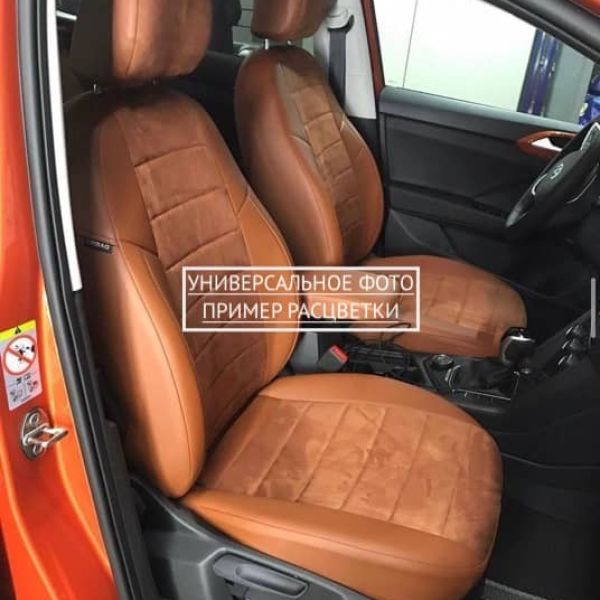 Чехлы Автопилот Алькантара на Dodge Caliber (2006-2012)