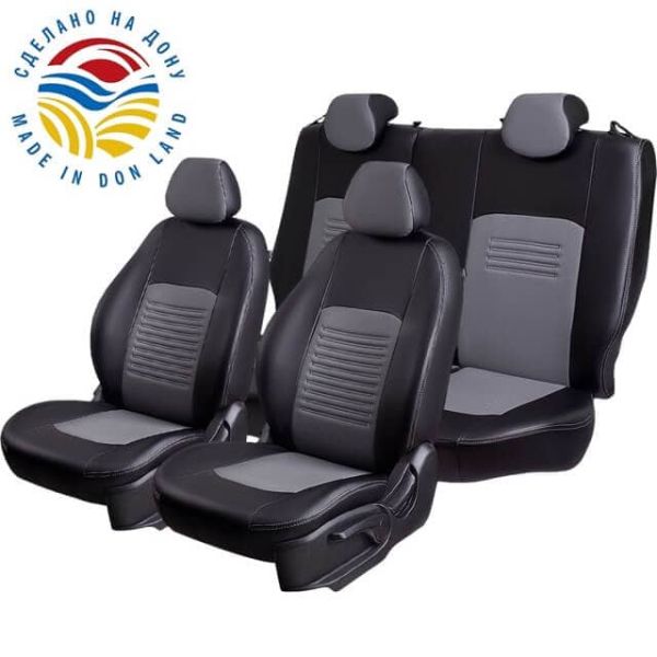 Чехлы Экокожа Турин Классик на Geely Monjaro