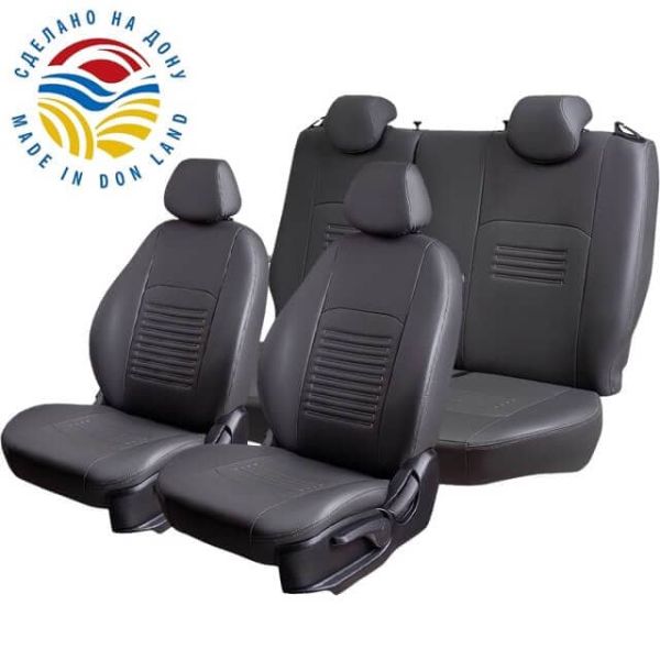 Чехлы Экокожа Турин Классик на Geely Monjaro