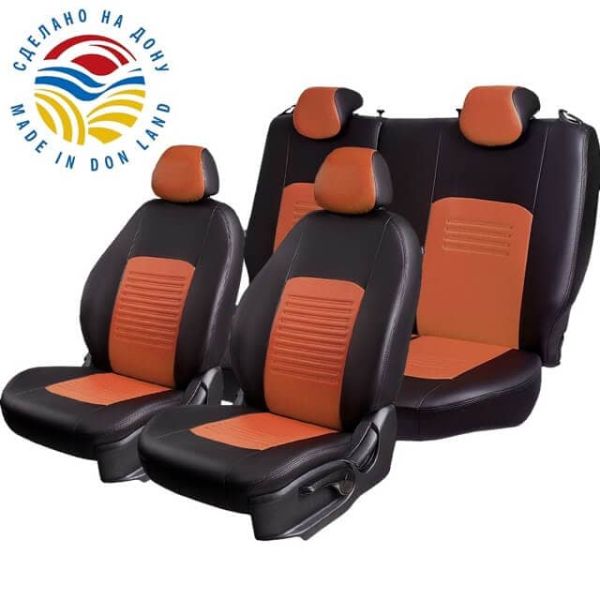 Чехлы Экокожа Турин Классик на Geely Monjaro